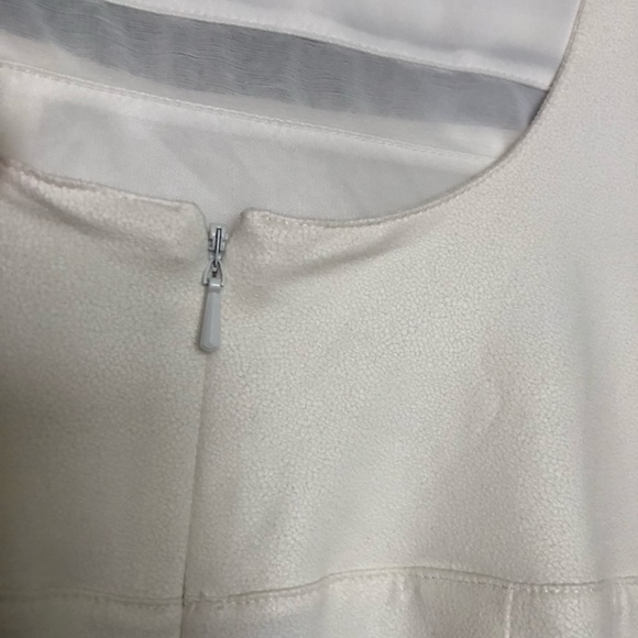 EXPRESS BACKLESS WHITE MINI DRESS - Picture 8 of 8